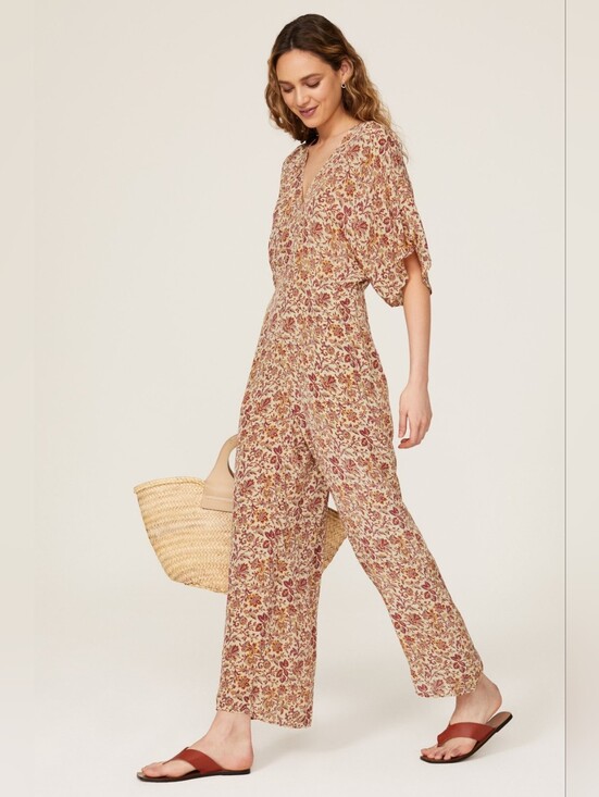 Vanessa Bruno Pants - Vanessa Bruno Lelie Floral Jumpsuit